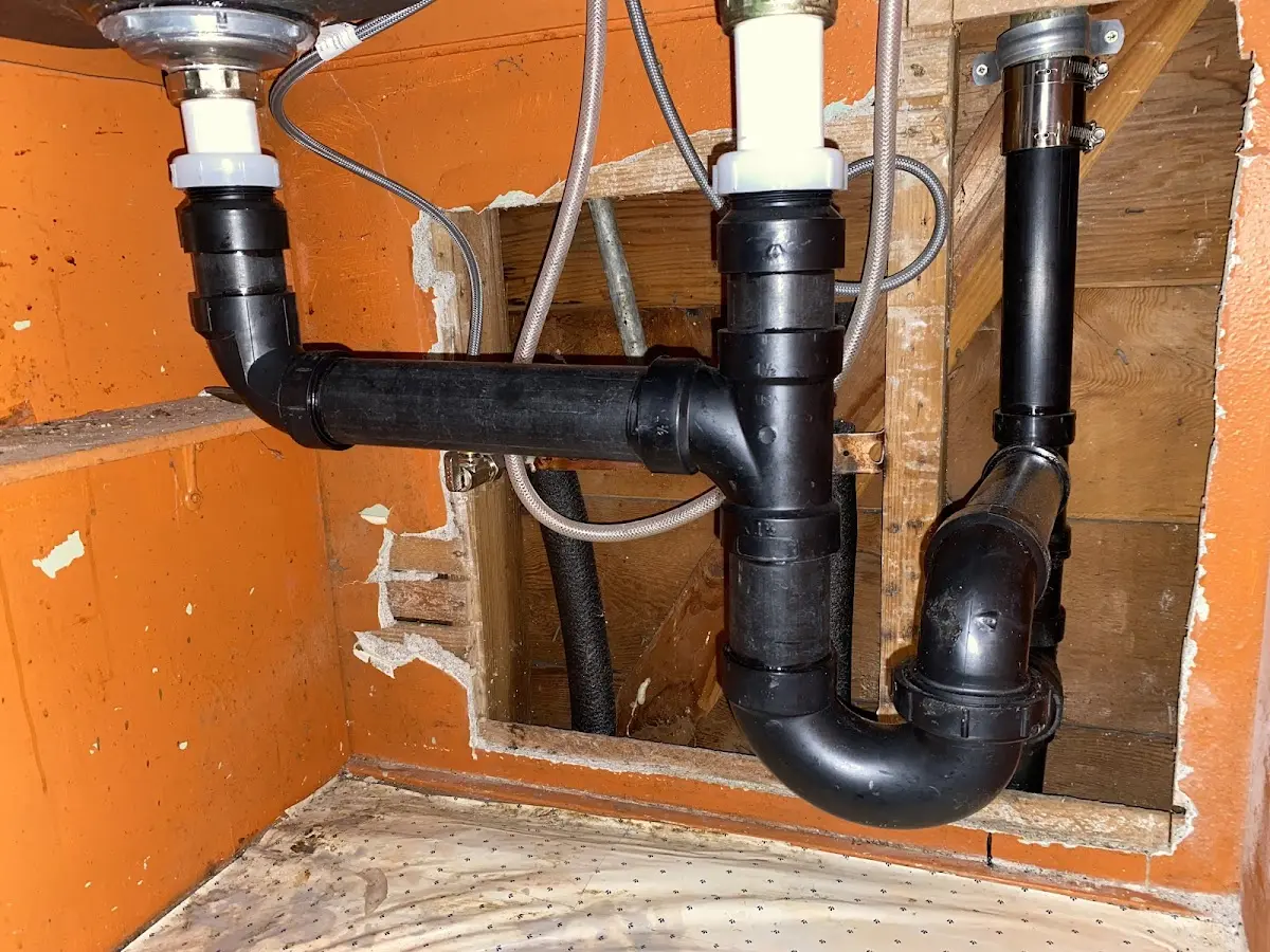 Professional Repiping Services equipment and tools on the job in Mount Pleasant